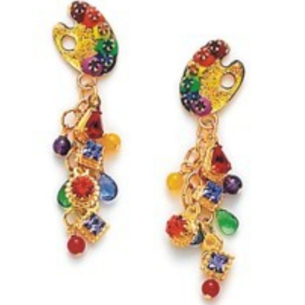 Artsy-Smartsy Lunch At the Ritz Earrings